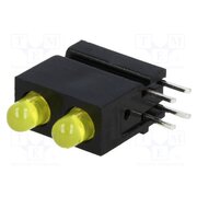 1801.7733 LED; in housing; 3mm; No.of diodes: 2; yellow; 20mA; 60°; 1.2÷4mcd dnsaNQcG8hKcnPECdvrF0QLFvN_Ihw94L_LXtqj0rCc