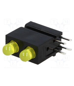 1801.7733 LED; in housing; 3mm; No.of diodes: 2; yellow; 20mA; 60°; 1.2÷4mcd dnsaNQcG8hKcnPECdvrF0QLFvN_Ihw94L_LXtqj0rCc