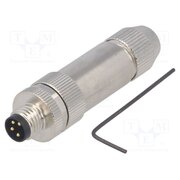 T4011019041-000 Connector: M8; male; PIN: 4; 30V; IP67; straight; shielded; for cable 3sPhdBofGMiUFB0LoFUJLU2ou5JusPLSv33aaCihEUo