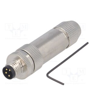 T4011019041-000 Connector: M8; male; PIN: 4; 30V; IP67; straight; shielded; for cable 3sPhdBofGMiUFB0LoFUJLU2ou5JusPLSv33aaCihEUo