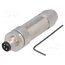 T4011019041-000 Connector: M8; male; PIN: 4; 30V; IP67; straight; shielded; for cable 3sPhdBofGMiUFB0LoFUJLU2ou5JusPLSv33aaCihEUo