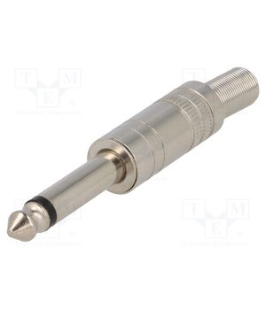 VG01042 Connector: Jack 6,3mm; plug; male; mono,with strain relief nU42p6cRU0qquaod59wNo3dXtfcyY5yBDGGSGdS36M4