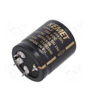 ALF70C102DD250 Capacitor: electrolytic; SNAP-IN; 1000uF; 250VDC; Ø35x40mm; ±20% WnIifHCMuSE8XZWDkBHmHV-AWxyjpQUxv5HFDmK3ykc