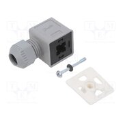 042N1256 Accessories: plug for coil; IP67; white cold,grey; 250V mfhstCzSzxrH7VcNURi0_0dsz2TJIMS85bUdN5NbD6w
