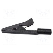 BU-109-0 Crocodile clip; 10A; black; Overall len: 41mm; Contacts: steel _2Km8k_ReKZ6R30bGrKI5sor3YjQU04dDT7hTAUU4rs