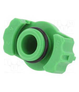 8001026 Syringe adapter; 3ml; green; for dispensers,for syringes; QuantX f7CpjFS8kC6UP6dAaYYH25OGAKXOjVNaYmqa3xuOqQI