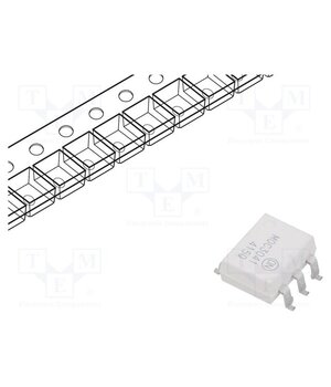 MOC3041SR2M Optotriac; 4.17kV; Uout: 400V; PDIP6; Ch: 1; MOC304XM; 2kV/μs Cm1_Ak17PkQw7bSxb4rW8nn3nk0VBMqGZMxdmTCRNZ8