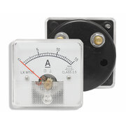 ANALOGUE PANEL METER 0-15A DC square