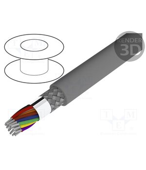 1728 SL005 Wire; Alpha Essential C&C; 20x20AWG; PVC; dark grey; 600V; 30.5m m_BHgSMJY53VtUVmJ7-ZcsG_JJHfdHyBqVuUn6W2LNo