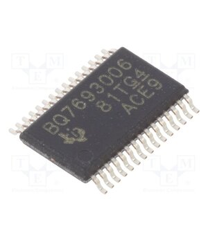 BQ7693006DBT IC: PMIC; battery monitor; cell balancing function; 3.3V; TSSOP30 P3pEGFdGZgEA0Gy224RaarS-EUB7gAOiaZYElG-G7xY