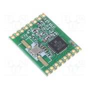 RFM69W-868S2 Module: RF; FM transceiver; FSK; 868MHz; SPI; -120dBm; 1.8÷3.6VDC Lc-yQ3hO5tEqA2ul7aeG0VSgLdGbATzQIN7sh1RGqn0