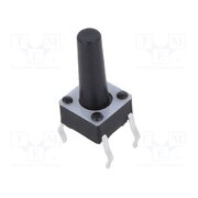 TL1105DF160Q Microswitch TACT; SPST-NO; Pos: 2; 0.05A/12VDC; THT; 1.57N; 6x6x4mm Yp4uwp9UFxegvAh-Ajp-iA9tw6YV00hIg_j4tl-X_Q8
