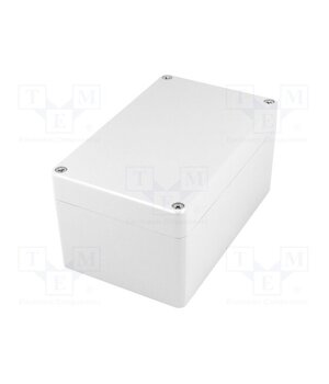 G117G-IP67 Enclosure: multipurpose; X: 100mm; Y: 160mm; Z: 81mm; aluminium; IP67 SUnCyKjqtRe0sf6DIWPnk3u905S_gDDygJ705ZYFk2U
