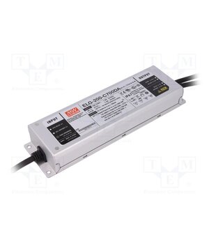 ELG-200-C700DA Power supply: switching; LED; 200W; 142÷286VDC; 700mA; 100÷305VAC M6I7jxiVknwr9FPKJiTAJrtRqUUhk9_pYcP0_mHGUC4