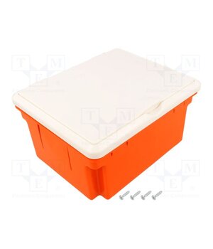 R.8144D Enclosure: junction box; X: 150mm; Y: 180mm; Z: 145mm; ABS; IP20 s5EUNRafbTXxnb17jsnaUD6YJBMYrySmsq-7tXaKxJM