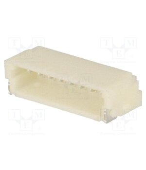 A1001WR-S-8P Connector: wire-board; socket; male; 1A; 50V; PIN: 8; SMT; 1mm; tinned aQ-db4eCikOa2wvJ_EPX3jq9Orfyu5W2Bl3OAHKXuAs