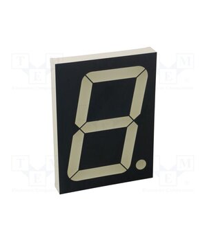 SA40-19SURKWA Display: LED; 7-segment; 101.2mm; 3.984"; No.char: 1; red; 88÷250mcd F_YWc0wMguSNfGjL8ZuRRaSwID1xA5EeTJQbj4mv8eE