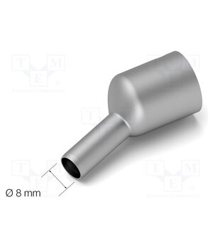 JN6633 Nozzle: hot air; for soldering station; 8mm; Tip: curved; ESD 7HONHL8ivqdfegFIkVWmbvpcSt_FQleyaj_B68Ywc1c