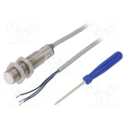KB120100 Sensor: capacitive; Range: 6mm; OUT: PNP / NO; Usup: 10÷35VDC; 2m 932QYR2C5sg4kquf7UMixT86c3SUyP9uS1r2vDm-CDI