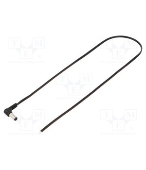 A25-TT-T035-050BK Cable; 2x0.35mm2; wires,DC 5,5/2,5 plug; angled; black; 0.5m xy0DH1FLJbZDGIZpcI72TaCilmcq7xARlmaYVhI92p0