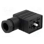 932977100 GM 209 NJ SCHWARZ Connector: valve connector; plug; form B; 11mm; female; PIN: 3; 250V E3TLJb2BQFqVNnlUkIi3_6dFTfw9FO92oNmkbRMLsl4