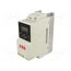 3AXD50000716562 Vector inverter; Max motor power: 0.37kW; Usup: 200÷240VAC; 2.4A 0cREkvDhEgIMF9EAKfS3eaX031ziwIo04NSeJC63zy8