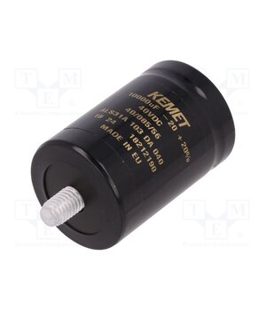 ALS31A103DA040 Capacitor: electrolytic; 10mF; 40VDC; Ø36x52mm; Pitch: 12.8mm; ±20% oLK-yyiEstyNC1alL8aa7nlHE3aIE1j2nAXcwIcOkIo