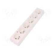 5907570000766 Connector: AC supply; female; splitter; 2P+PE; 250VAC; 16A; white 4LDMGlTajJmuiVpYkS77jLkG6-WexhbFWIn0DpmVoy4