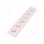 5907570000766 Connector: AC supply; female; splitter; 2P+PE; 250VAC; 16A; white 4LDMGlTajJmuiVpYkS77jLkG6-WexhbFWIn0DpmVoy4