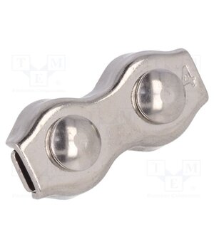 ZLR2-4-A4 Rope clamp duplex; acid resistant steel A4; for rope; Ørope: 4mm ioP8IgqilWaM2ZLWCcfdi75_wF1EfHZP0uFRXPE207o