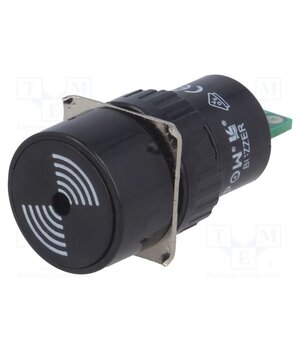 LAS1-AY-B/12V Signaller: sound; 75dB; Illumin: none; IP40; Ø16mm; max.6mm; plastic DFvUWuK8vtyFlvqbMz9eo48og2W3Hjf3ia05pAdGR5c