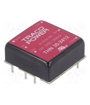 THN 30-2412 Converter: DC/DC; 30W; Uin: 18÷36VDC; Uout: 12VDC; Iout: 2500mA; THT 68T50s1KpcvIcCvy2CuZRprWcdq6Yb02sah-h3uyFDE