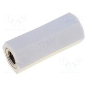 1182X20 Insulating sleeve; Int.thread: M2,5; L: 20mm; UL94V-2; polyamide U4hoYnClYs4xhO1dS1aUpW1wuTOULNMPNZIj0lqcbn8