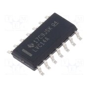SN74LVC14AD IC: digital; NOT; Ch: 6; CMOS; SMD; SO14; 1.65÷3.6VDC; -40÷125°C; tube FOIxG3FXwnCs-RuWyWUfaipVoiy-yfNP57ZHcFfWBZA