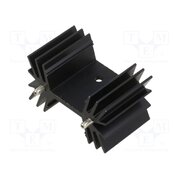 KL-195/25,4/SW Heatsink: extruded; grilled; black; L: 25.4mm; W: 42mm; H: 25.4mm ws-Y5fuTwsiZB2e0ySpPpRe9tvH7g09497G2DApjTwU