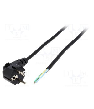 LT-322 H05VV-F 3X0.75 BLK 2M END RO Cable; 3x0.75mm2; CEE 7/7 (E/F) plug angled,cables; PVC; 2m; 6A GeyPvRVaenZwQNX_JkLLfVYEOgyXf8T-fcS9NdLMbUw