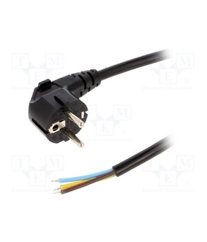LT322 H05VV-F 3X1.5 5.0M BLK Cable; 3x1.5mm2; CEE 7/7 (E/F) plug angled,cables; PVC; 5m; black cbg1Wb0PMjtkTmnwZswgxWUUCDFY7IKNXcZLoNyy5Qs