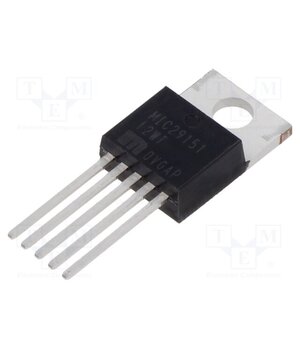 MIC29151-12WT IC: voltage regulator; LDO,linear,fixed; 12V; 1.5A; TO220-5; THT GnumwOo3uT9YBRgfdeTUEXBVA-FF4mSkBcxdHJZRaxs