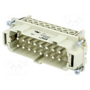 10194000 Connector: HDC; contact insert; male; EPIC H-BE; PIN: 16; 16A; 500V gdZ0Ghp-lHBQlfzAl3fc0PEBuyAqiRHxgAhR-L4913U
