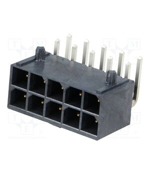 172064-0010 Connector: wire-board; socket; male; PIN: 10; Mega-Fit; angled 90° 7FvytXH70KX6eUhBpnlArpOCA3mbi5sKpH_SN0mnOsk