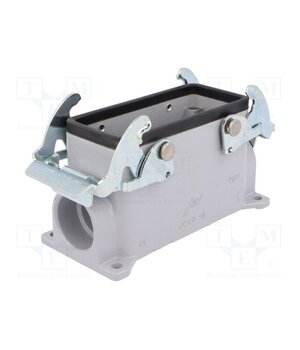 JCVP 16 Enclosure for connectors: HDC; size 77.27; with double latch -zl9FEO7eVxVhT_f0c-MZlU2Ga5chSygN32cEF8GrMA