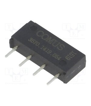 3570.1419.054 Relay: reed switch; SPST-NO; Ucoil: 5VDC; 500mA; max.200VDC; 10W z7JdK_dTsMgRnNIXhrJbueMCB89jEcQrAKxjph1Hmik