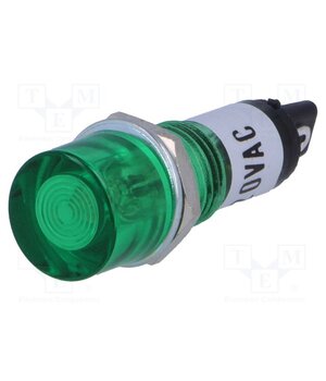 NI-1GN Indicator: with neon lamp; flat; green; 230VAC; Cutout: Ø10mm; IP20 HJZo_CmKCfoRXCTC36CmvpvdpDJZIsNJleVJHwkwexE