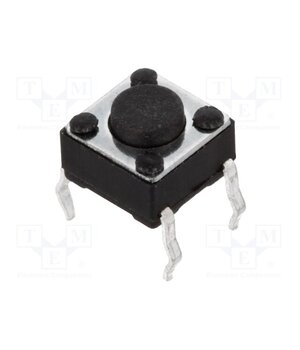 TACT-64R-F Microswitch TACT; SPST-NO; Pos: 2; 0.05A/12VDC; THT; none; 2.5N T7uFx9nGx6RBTuZxcvcUSmuhbnfCgijQnZz5993xYo8