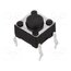 TACT-64R-F Microswitch TACT; SPST-NO; Pos: 2; 0.05A/12VDC; THT; none; 2.5N T7uFx9nGx6RBTuZxcvcUSmuhbnfCgijQnZz5993xYo8