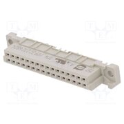 09222326824 Connector: DIN 41612; socket; female; PIN: 32; straight; 2A; THT; a+b Yp-u2PF6S2iod-keAdDqdaVyjmJzwt0mVHgWieGtzHM