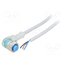 YI2A14-020VB3XLEAX Cable: for sensors/automation; M12; PIN: 4; angled; 2m; plug; 24VDC e9EOzqpkCXmQg8rZYJqAmZozhqgj9hWmrLoKs_oTZ1Q