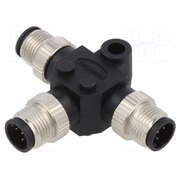 SS-050505-MMM-TS001 T adapter; M12 male x3; A code-DeviceNet / CANopen; PIN: 5; IP68 sgi9tmsICg6FdGkRkZpgFPbfFXGU6xJgU2KFcORZL6c