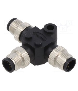 SS-050505-MMM-TS001 T adapter; M12 male x3; A code-DeviceNet / CANopen; PIN: 5; IP68 sgi9tmsICg6FdGkRkZpgFPbfFXGU6xJgU2KFcORZL6c