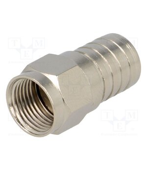 H3041C COPPER Connector: F; plug; male; crimped; for cable; straight; RG6; 7mm d9HC-0zOc8GcfAMXf95bq4p4yVxfJC7NiMRGBeW6Ldw